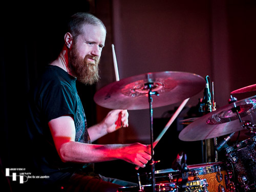 Gev Barrett on drums