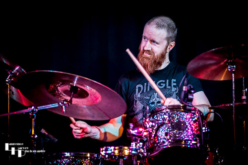 Gev Barrett on drums