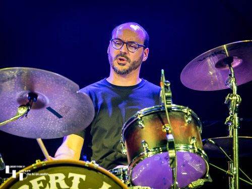 Michael W. Davis on drums