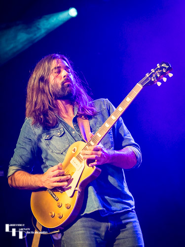 Aaron Austin on guitar