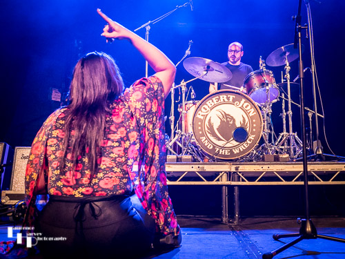 Caitlin Krisko on vocals & Michael W. Davis on drums