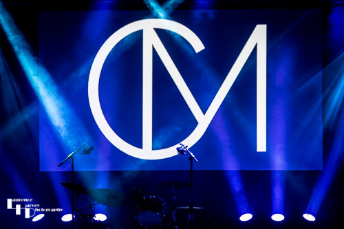 Chantel McGregor's stage backdrop