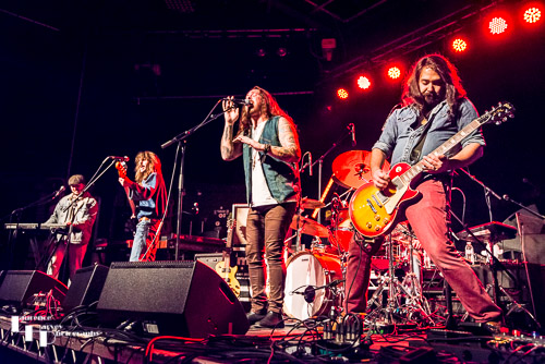 The Commoners on stage at Cambridge Junction