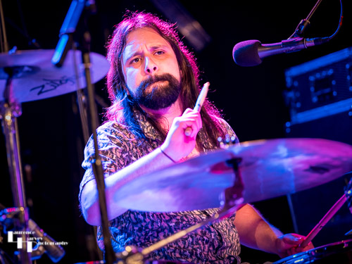 Adam Cannon on drums