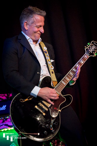 Matthew Burrows on guitar