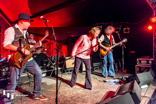 Free & Co on stage at The Banham Barrel