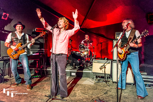 Free & Co on stage at The Banham Barrel
