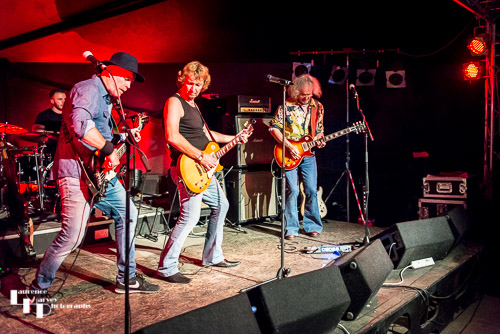 Free & Co on stage at The Banham Barrel
