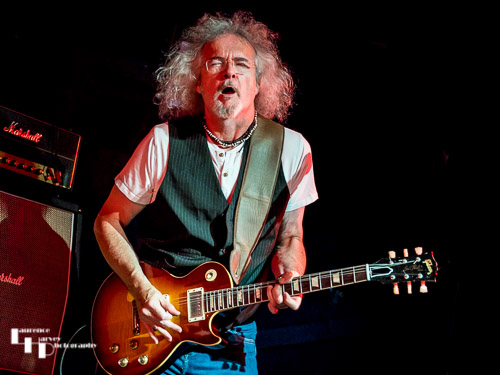 Toby Jones on guitar