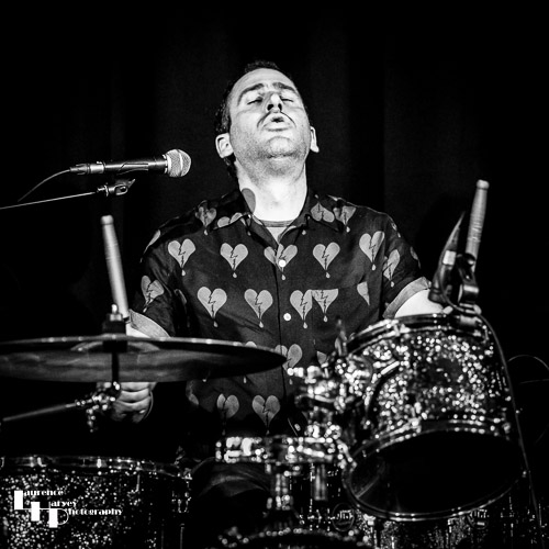 Adam Merchant on drums