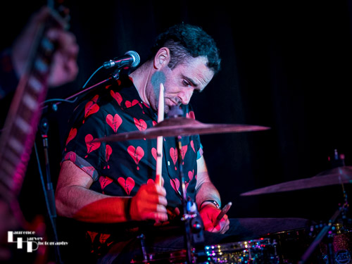 Adam Merchant on drums