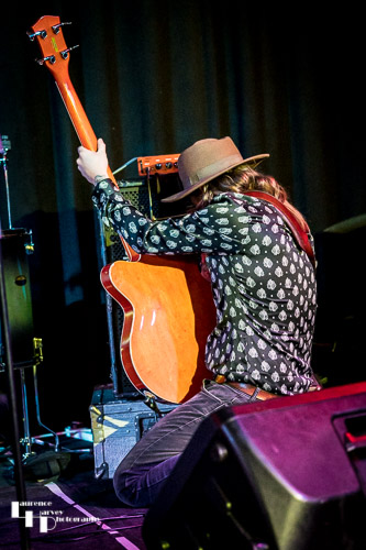 Joshua Carr on vocals & bass