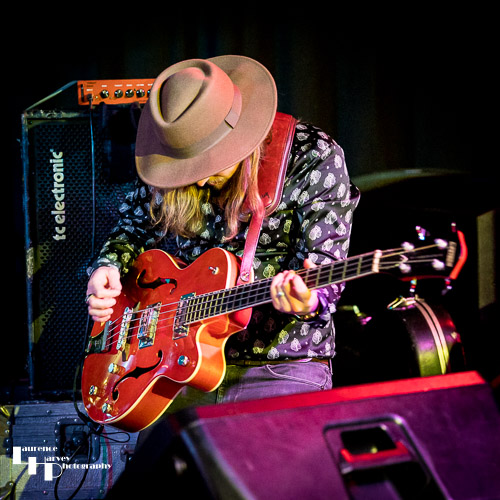 Joshua Carr on vocals & bass