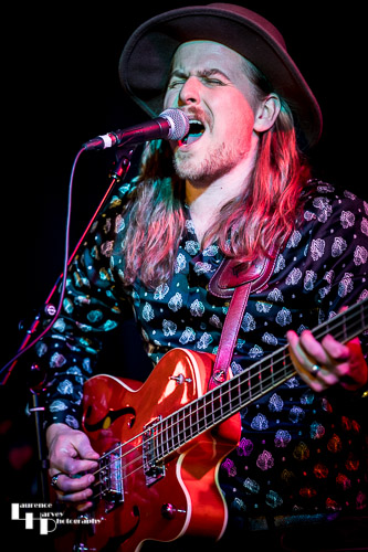 Joshua Carr on vocals & bass