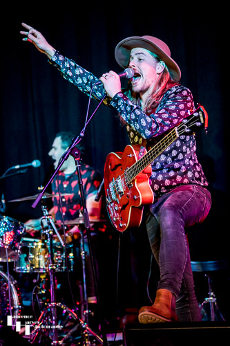 Joshua Carr on vocals & bass