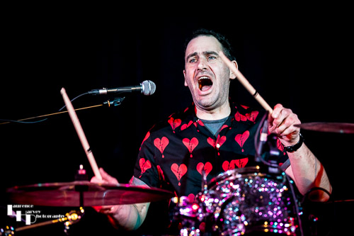 Adam Merchant on drums
