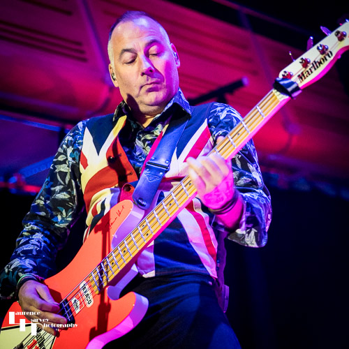 Dave Paveley on bass