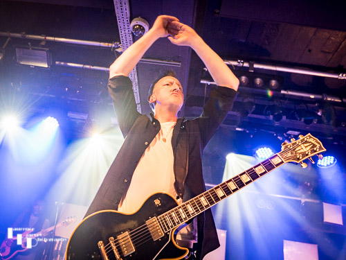Ash Wilson on guitar