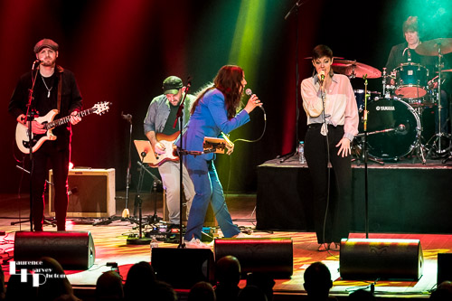 Redtenbacher's Funkestra on stage at The Apex