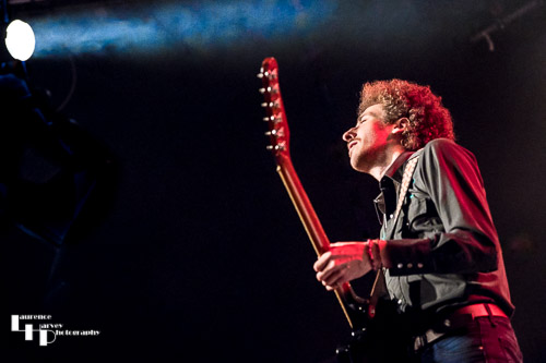 Henry James on guitar