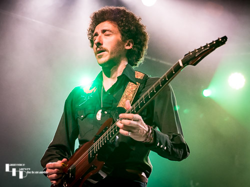 Henry James on guitar