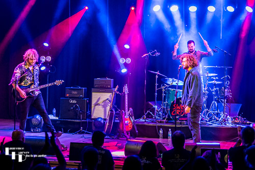 Sweet Crisis on stage at The Apex