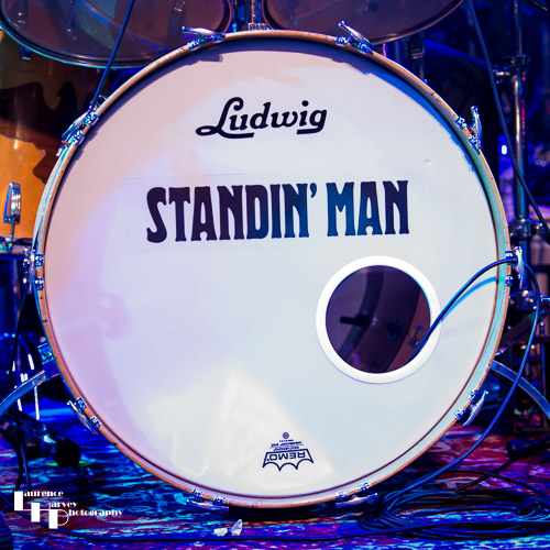 Standin' Man's kick drum