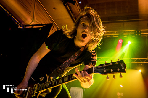 Scarlet Rebels - Chris Jones on guitar