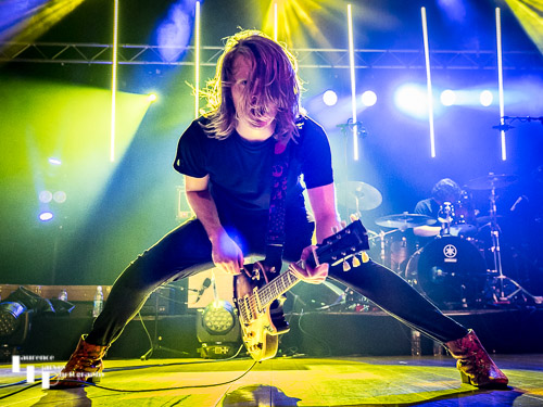 Scarlet Rebels - Chris Jones on guitar