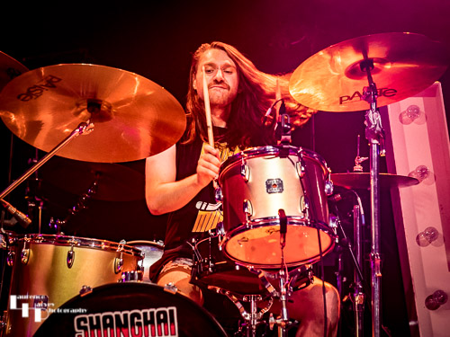 Alex Fell on drums