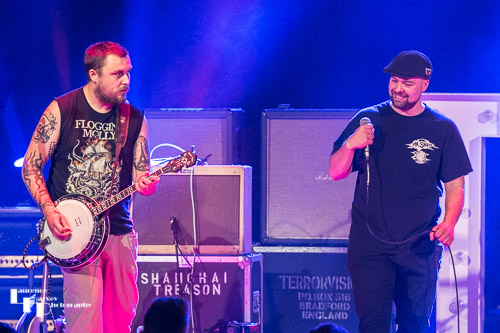 Sam Christie on vocals, Tom Hardy on banjo