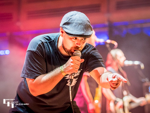 Sam Christie on vocals