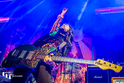 PY Letellier on bass