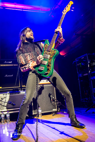 PY Letellier on bass
