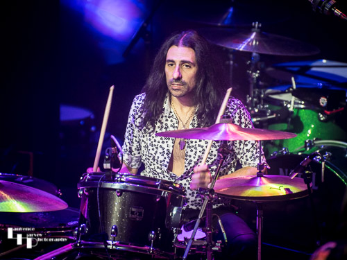 Dave Traina on drums