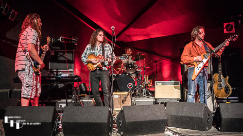 The Fool's Moon on stage at The Banham Barrel