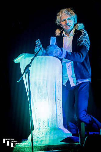 Terje Isungset on ice percussion
