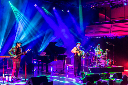 The Tiger Lillies on stage at The Apex