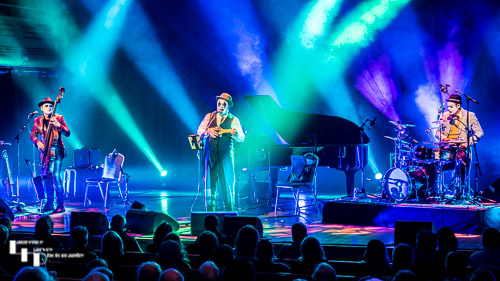 The Tiger Lillies on stage at The Apex