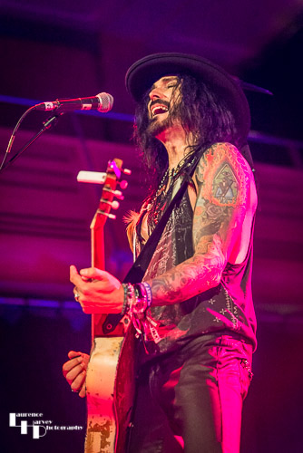Troy Redfern on slide guitar & vocals