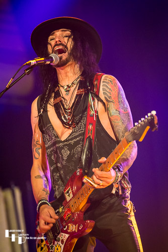 Troy Redfern on slide guitar & vocals