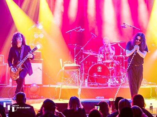 Vambo on stage at The Apex