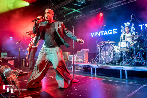 Vintage Trouble on stage at Epic Studios