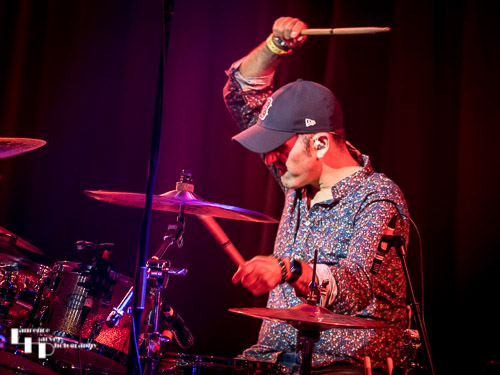 Mike Truscott on drums