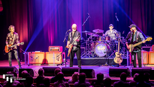 Wishbone Ash on stage at The Apex
