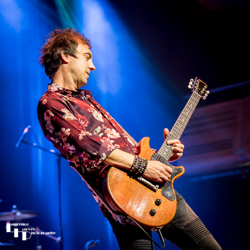 Mark Abrahams on guitar