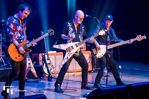Wishbone Ash on stage at The Apex