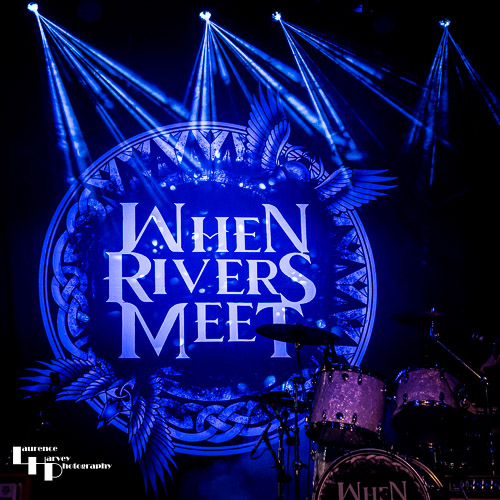 When Rivers Meet stage backdrop