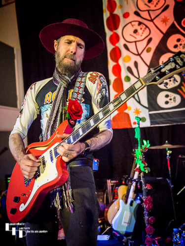 Robin Davey on guitar