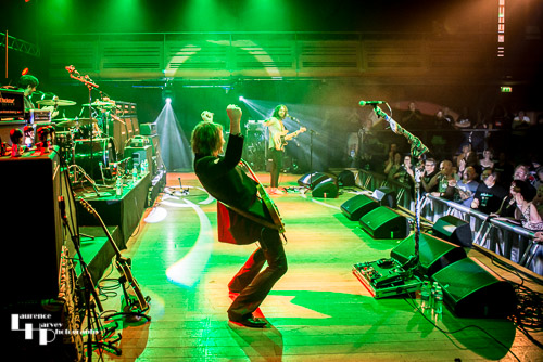 Blue Nation on stage at The Apex. Used for Blues In Britain article, October 2024